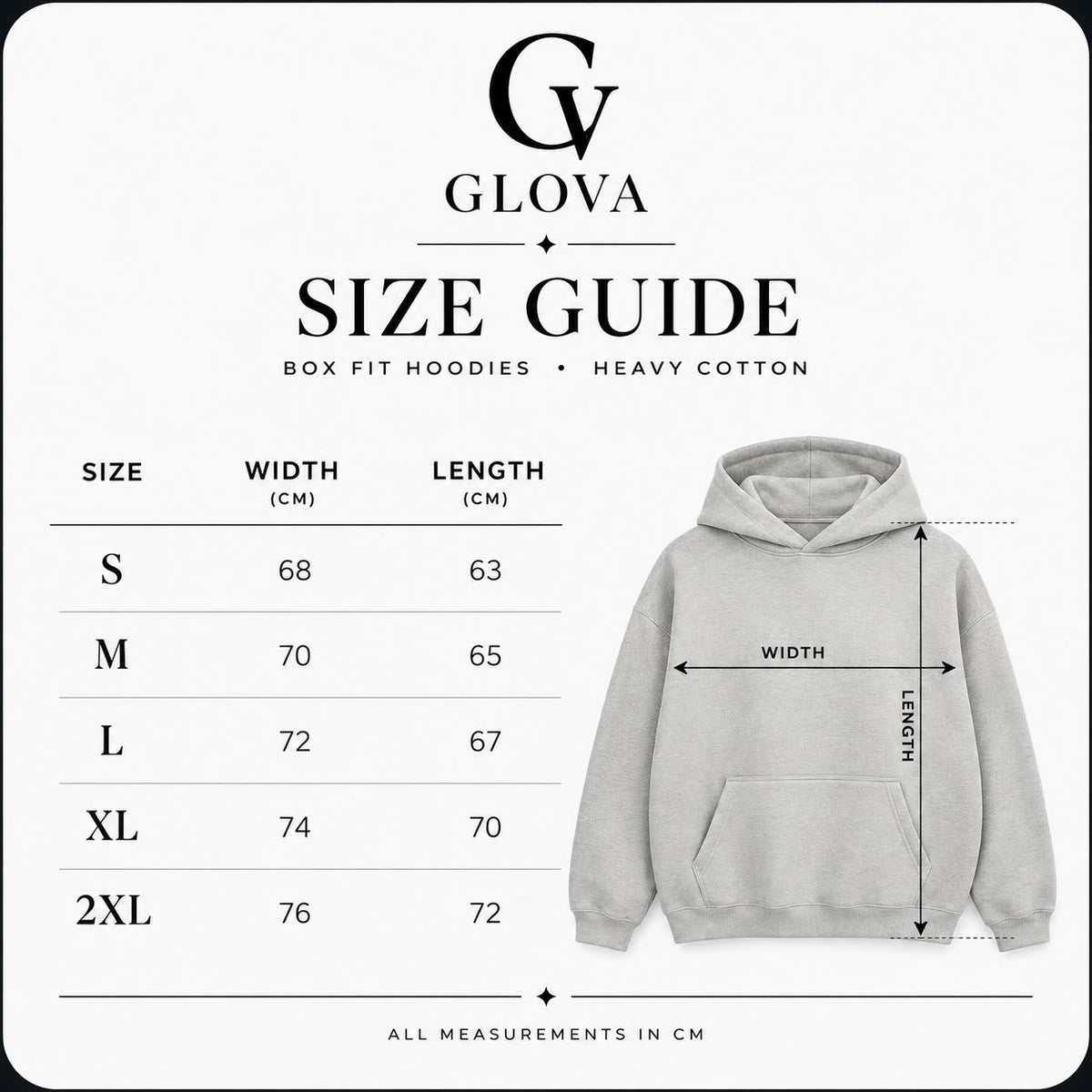 HOODIES -BOX FIT