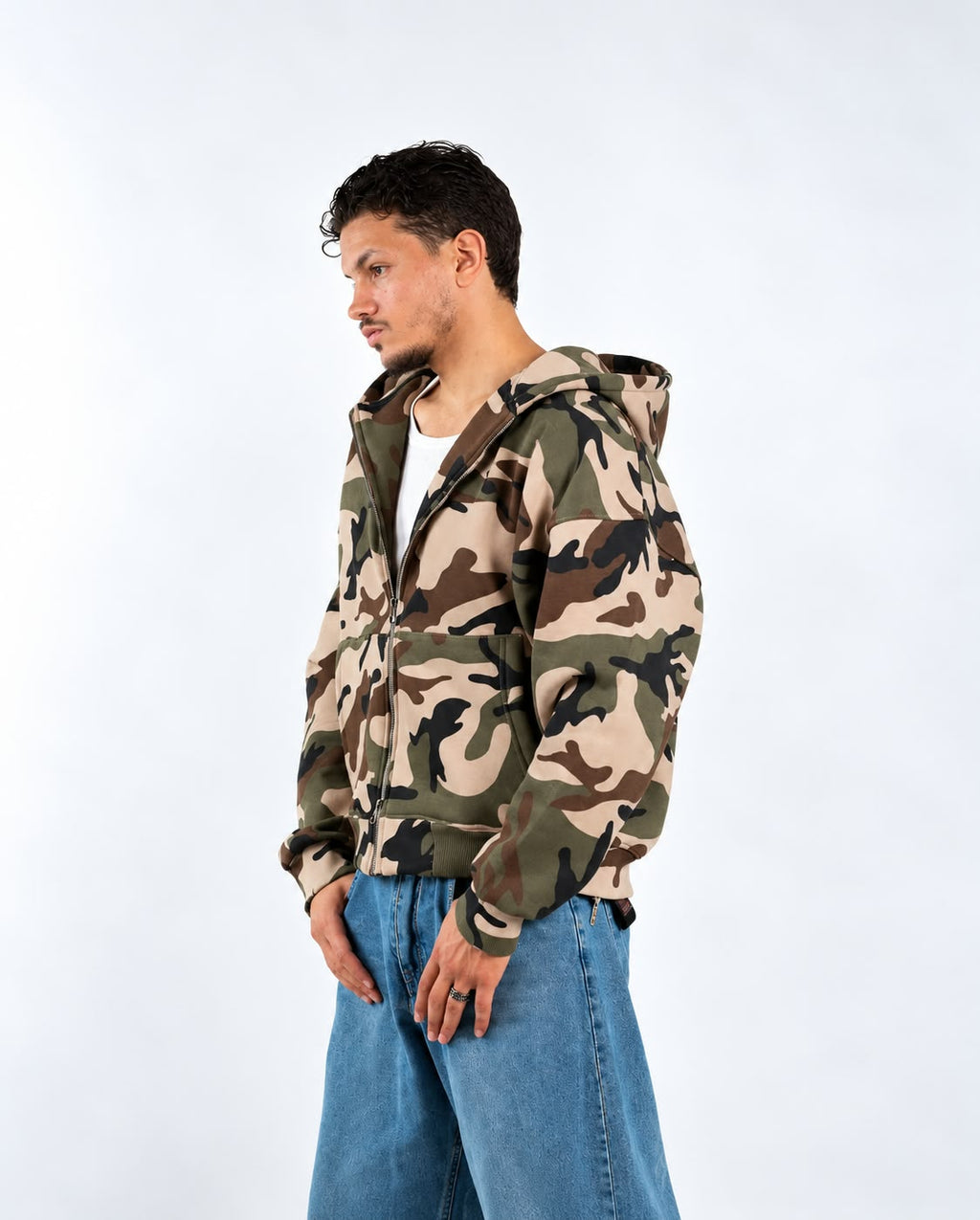 CAMOUFLAGE ZIP UP - CLASSIC