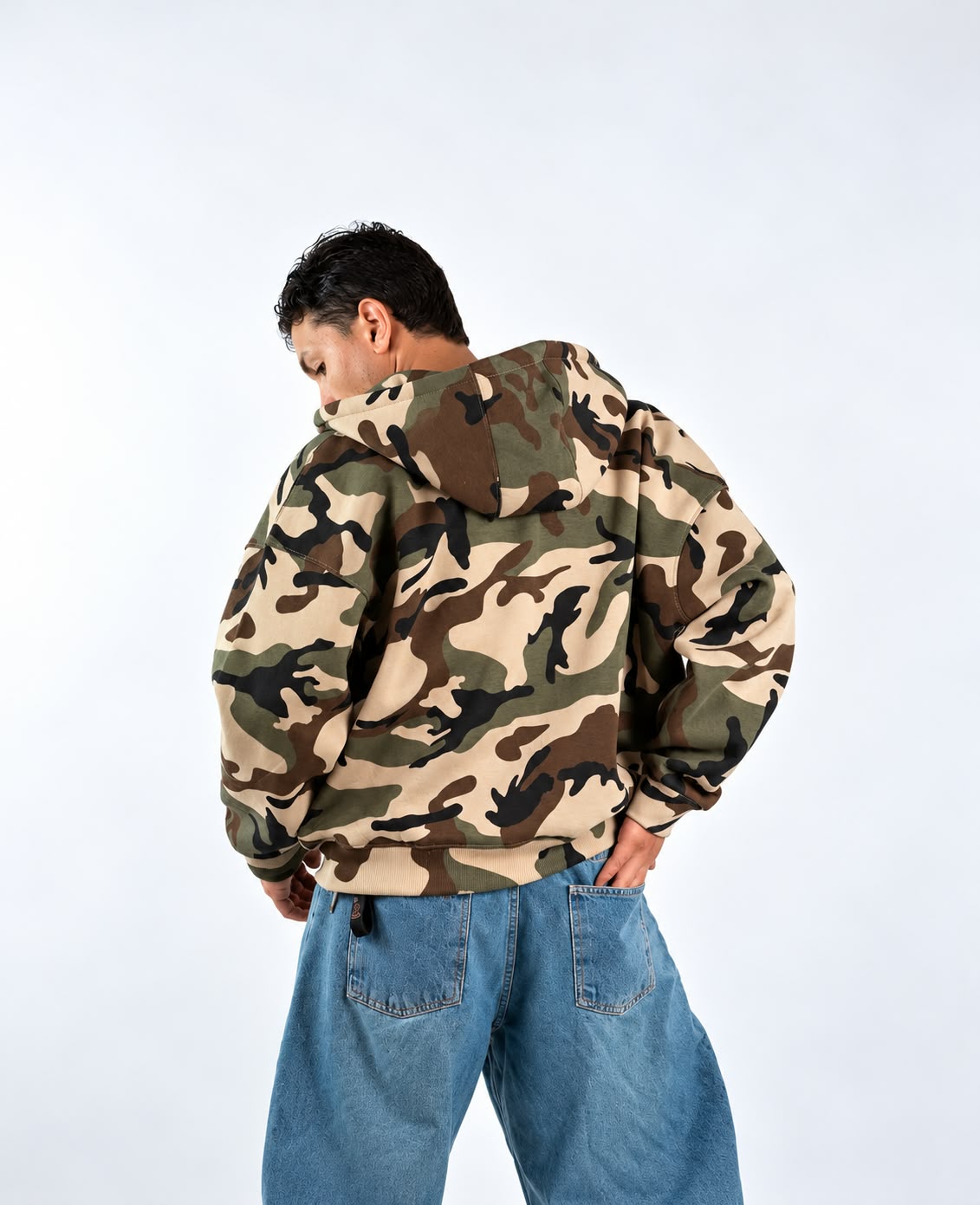CAMOUFLAGE ZIP UP - CLASSIC