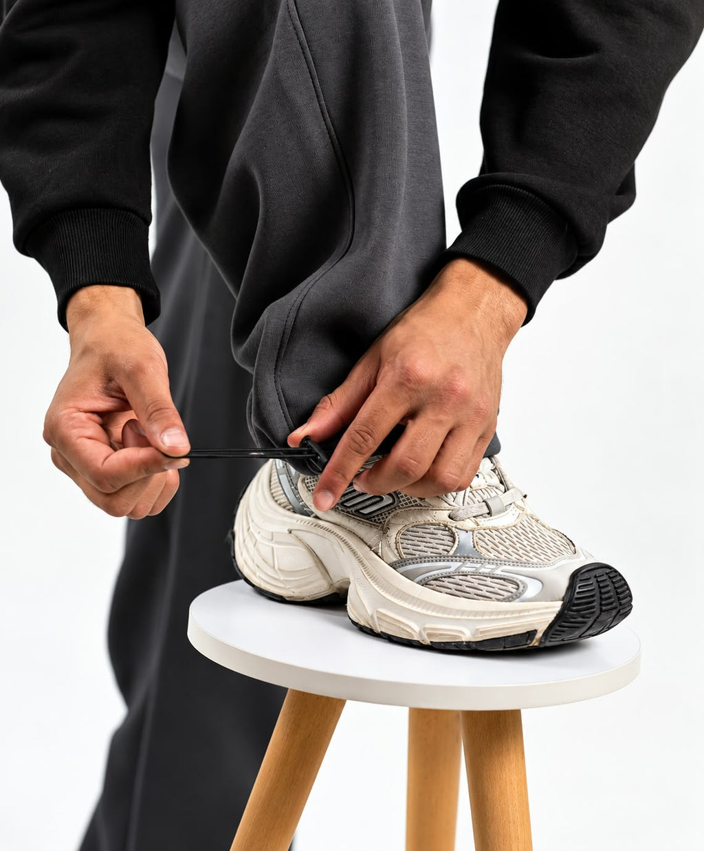 BALLOON PANTS - DARK GRAY