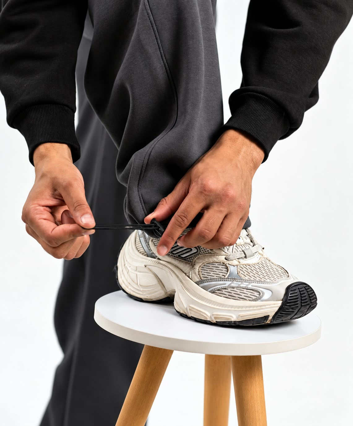 BALLOON PANTS - DARK GRAY