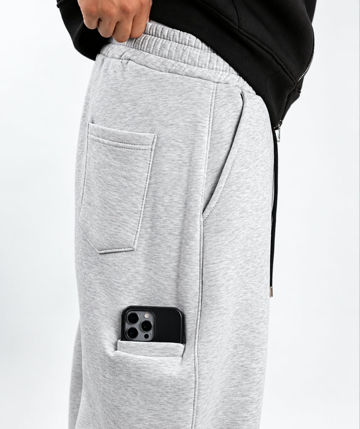 BALLOON PANTS - GRAY
