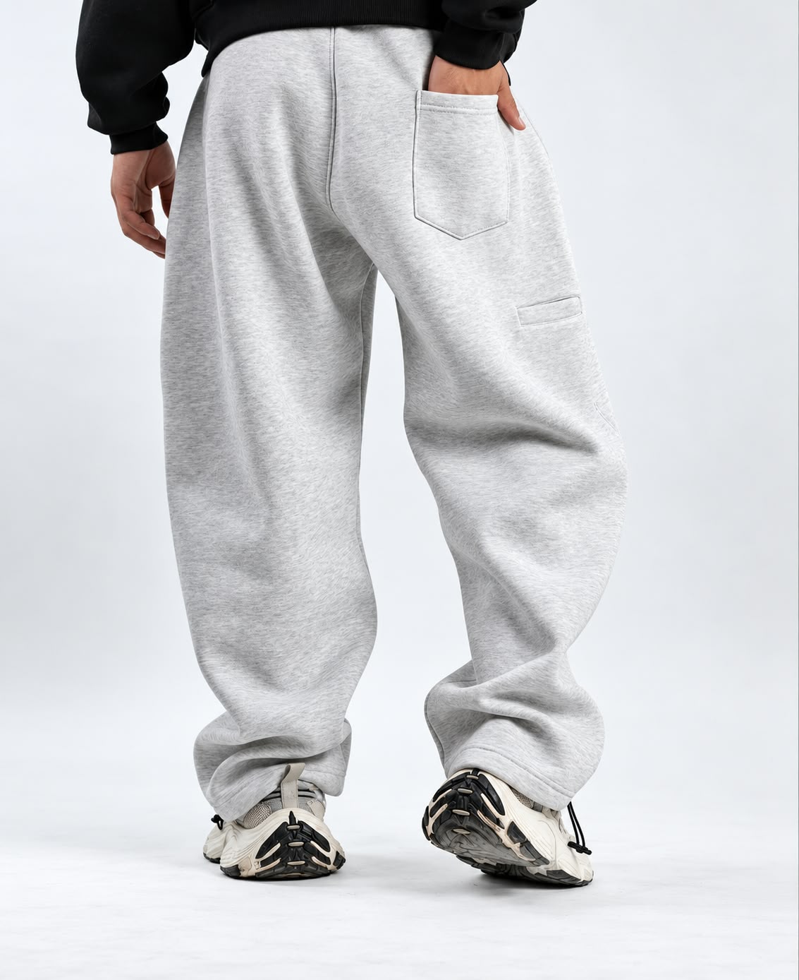 BALLOON PANTS - GRAY