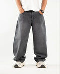 BALLOON DENIM - ACID GRAY