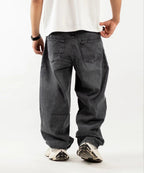 BALLOON DENIM - ACID GRAY