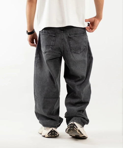 BALLOON DENIM - ACID GRAY