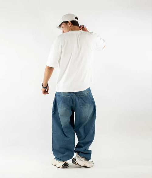 BALLOON DENIM - BLUE