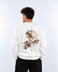 Lunar Horizon Crewnick – White