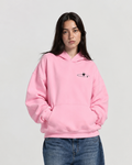 Starry Night Boxy Hoodie-Pink