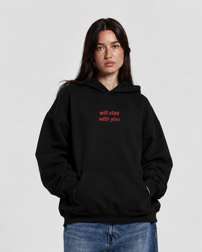 Amour Hoodie-Black